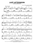 Lazy Afternoon [Jazz version] (arr. Brent Edstrom)