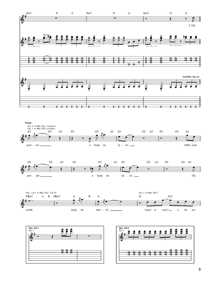 Higher Ground Higher Ground Acoustic Guitar scores gallery preview page 3