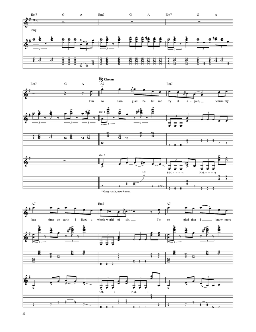 Higher Ground Higher Ground Acoustic Guitar scores gallery preview page 4