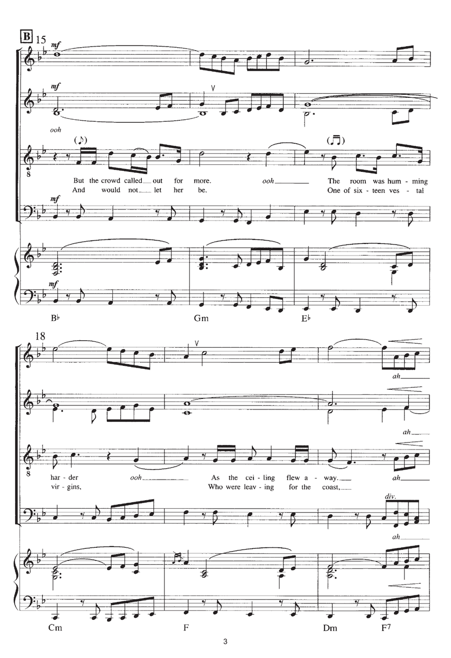 A Whiter Shade Of Pale A Whiter Shade Of Pale 4-Part scores gallery preview page 3