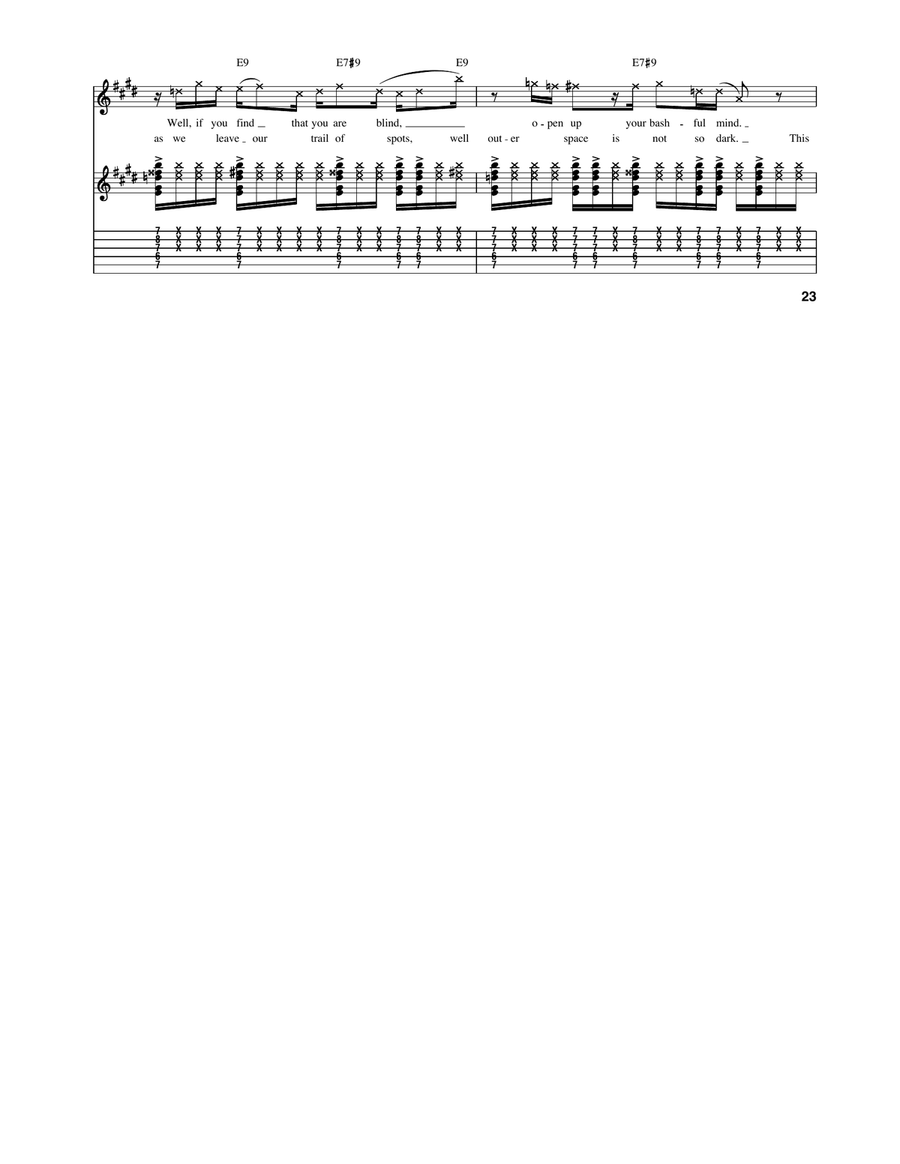 Subway To Venus Subway To Venus Acoustic Guitar scores gallery preview page 3