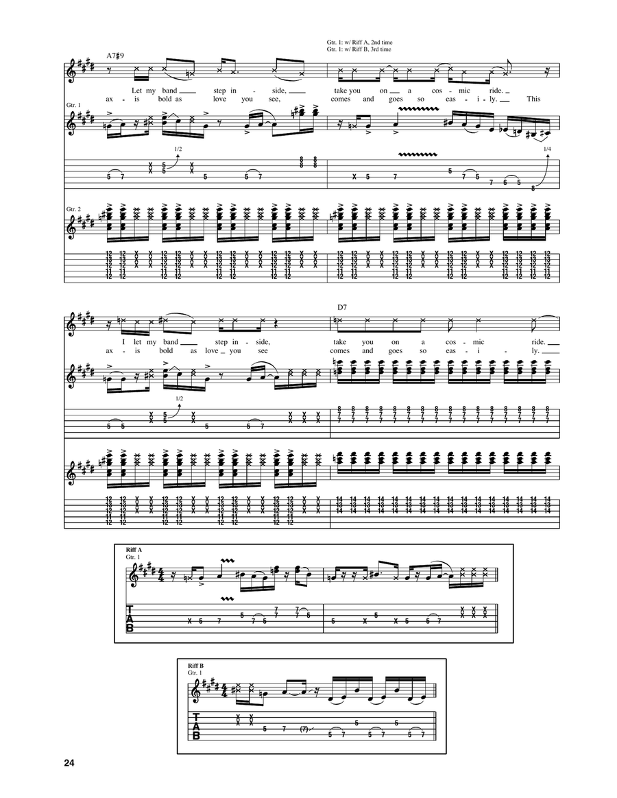 Subway To Venus Subway To Venus Acoustic Guitar scores gallery preview page 4
