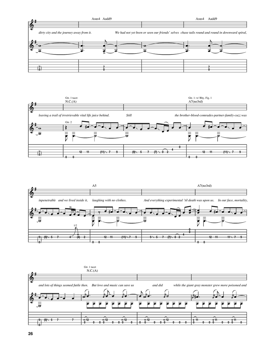 Deep Kick Deep Kick Acoustic Guitar scores gallery preview page 2