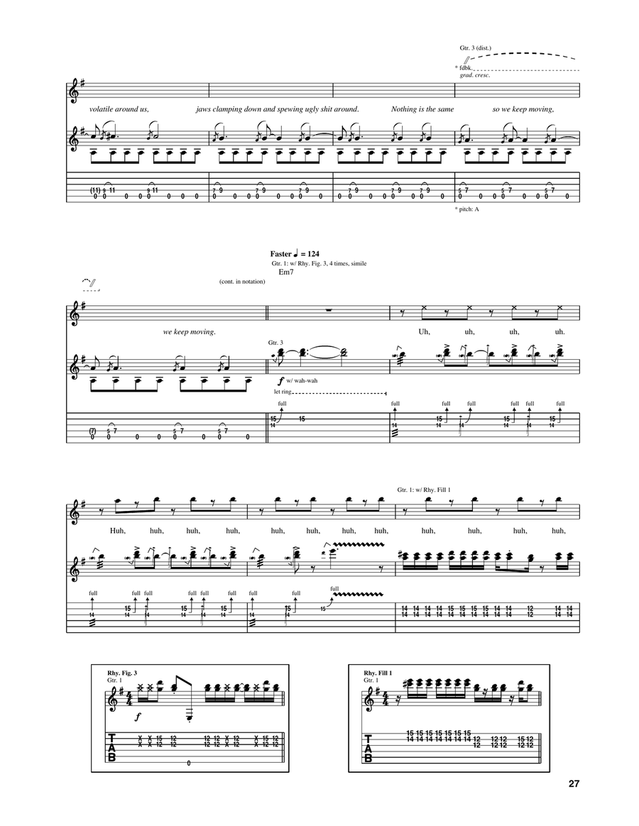 Deep Kick Deep Kick Acoustic Guitar scores gallery preview page 3