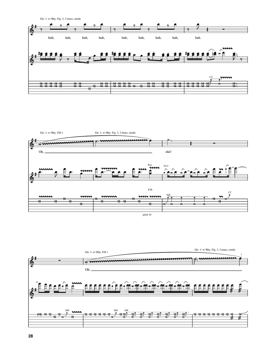Deep Kick Deep Kick Acoustic Guitar scores gallery preview page 4