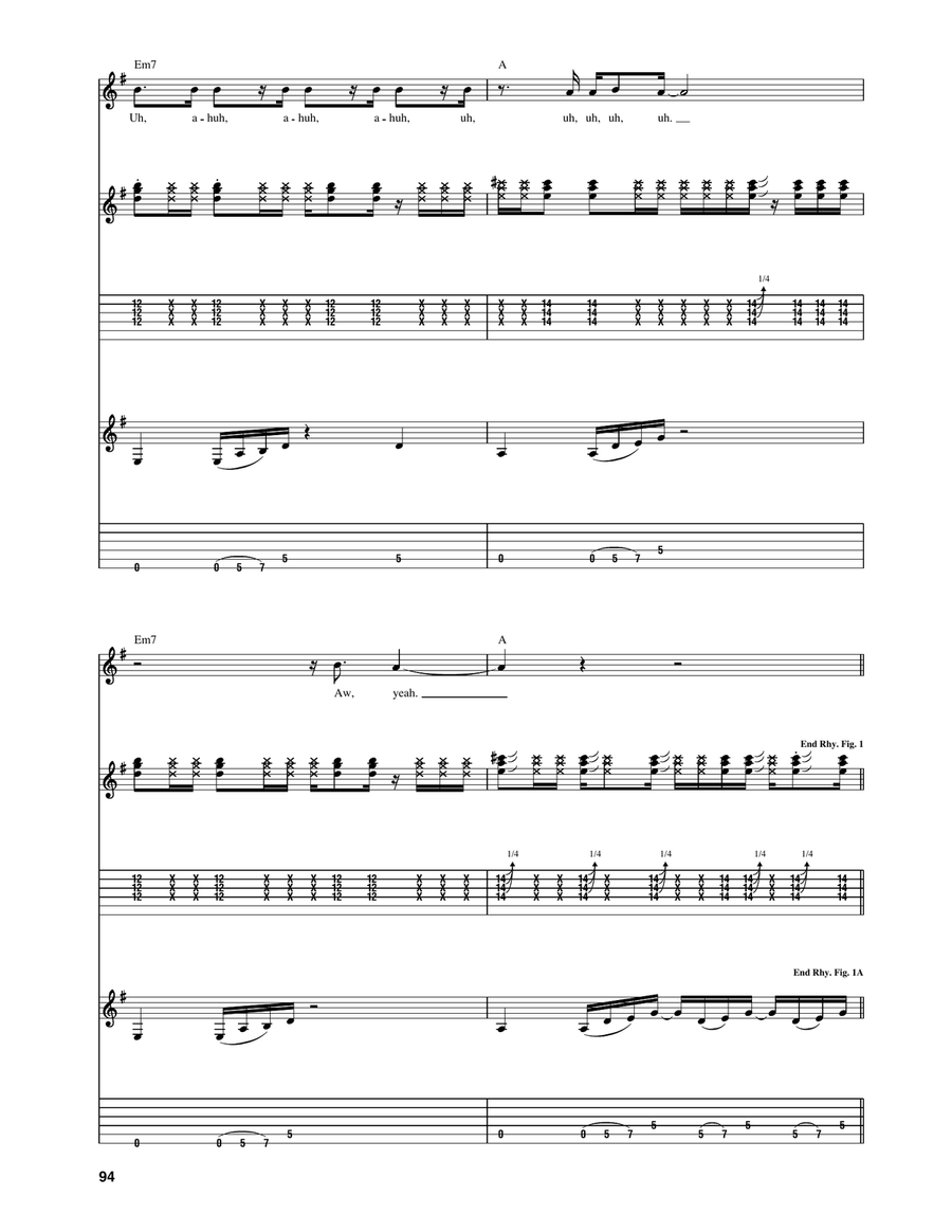 Sexy Mexican Maid Sexy Mexican Maid Acoustic Guitar scores gallery preview page 2