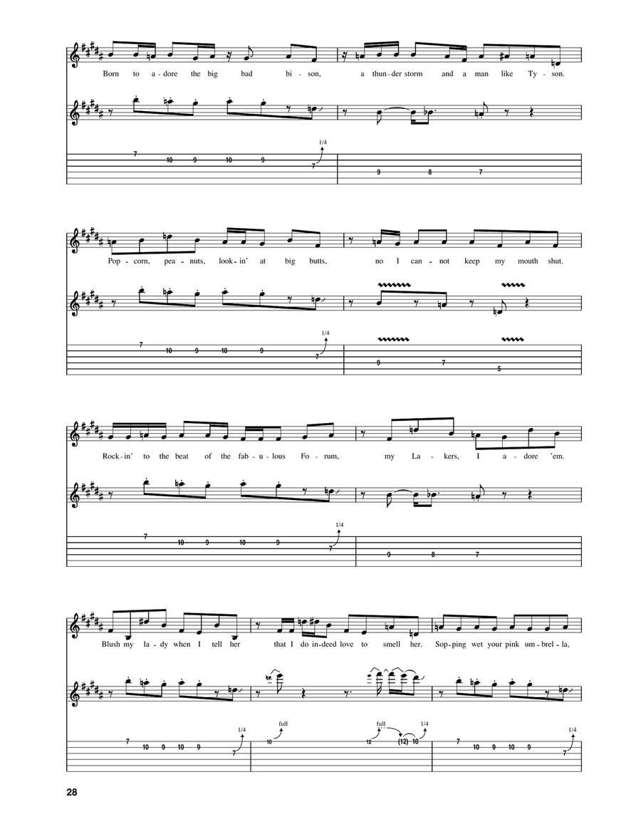 Mellowship Slinky In B Major Acoustic Guitar scores gallery preview page 2