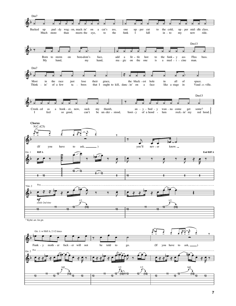 If You Have To Ask If You Have To Ask Acoustic Guitar scores gallery preview page 2