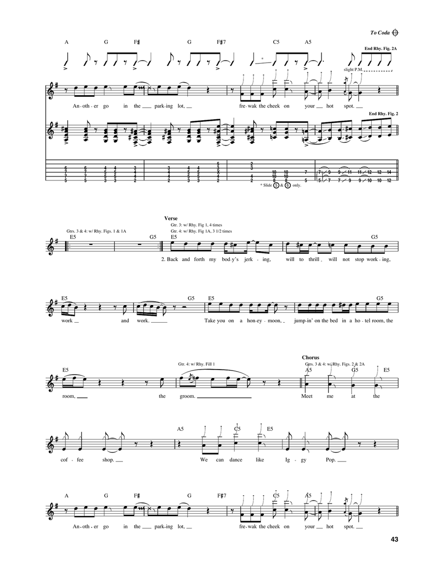 Coffee Shop Coffee Shop Acoustic Guitar scores gallery preview page 3