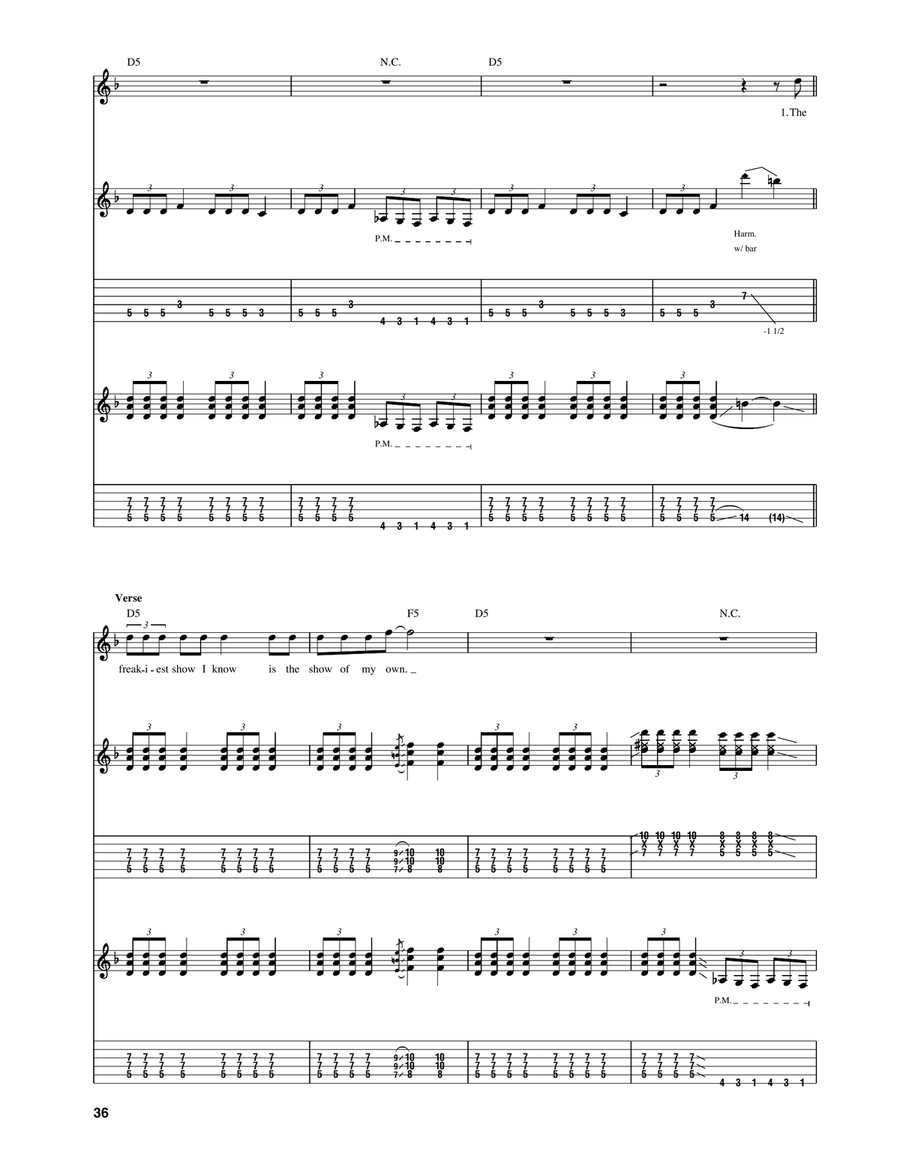 Nobody Weird Like Me Nobody Weird Like Me Acoustic Guitar scores gallery preview page 2