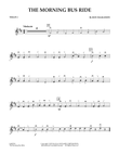 The Morning Bus Ride - Violin 1 mini preview