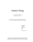 Annie's Song