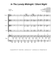 Silent Night / In The Lonely Midnight (for String Quintet and Piano)