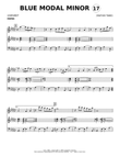 Blue Modal Minor