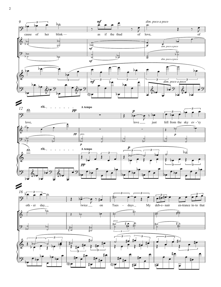 Dream Girl Piano Trio scores gallery preview page 2