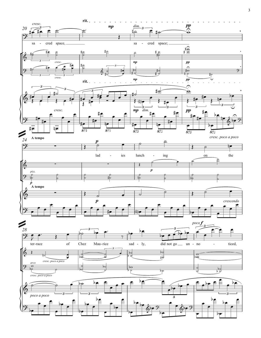 Dream Girl Piano Trio scores gallery preview page 3
