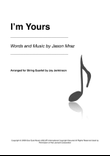 I'm Yours