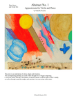 Abstract No. 1: Appassionata for Violin and Piano