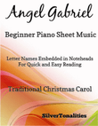 Angel Gabriel Beginner Piano Sheet Music mini preview