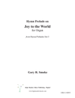 Joy to the World
