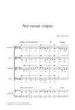 Ave Verum Corpus