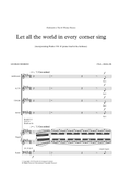 Let All The World In Every Corner Sing
