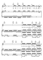 Two Weeks Piano, Vocal, Guitar scores gallery preview page 3