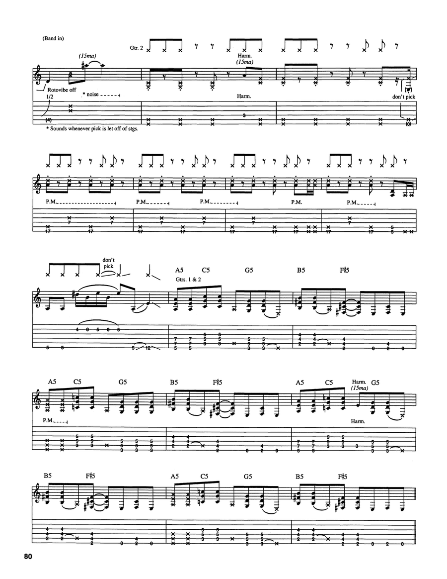 Radio Friendly Unit Shifter Acoustic Guitar scores gallery preview page 2