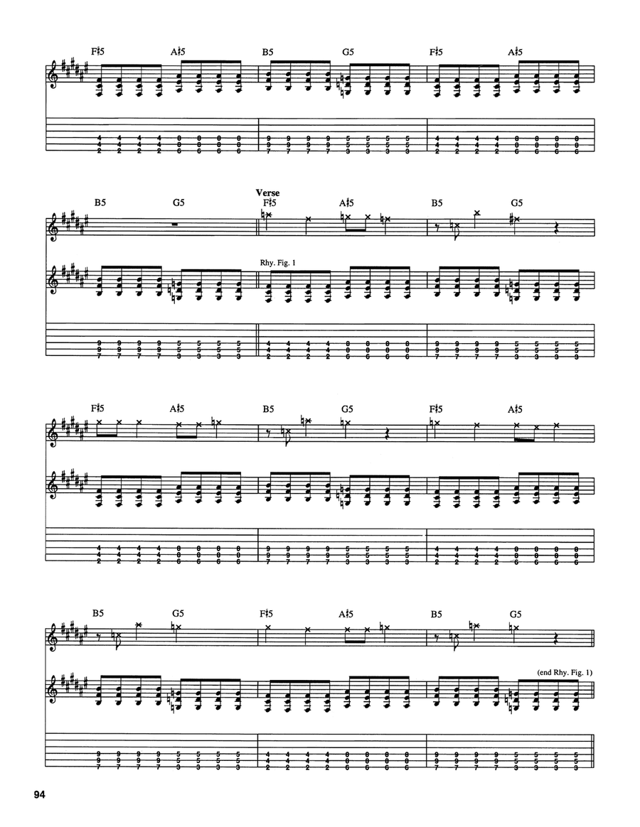 Tourrets Tourrets Acoustic Guitar scores gallery preview page 2