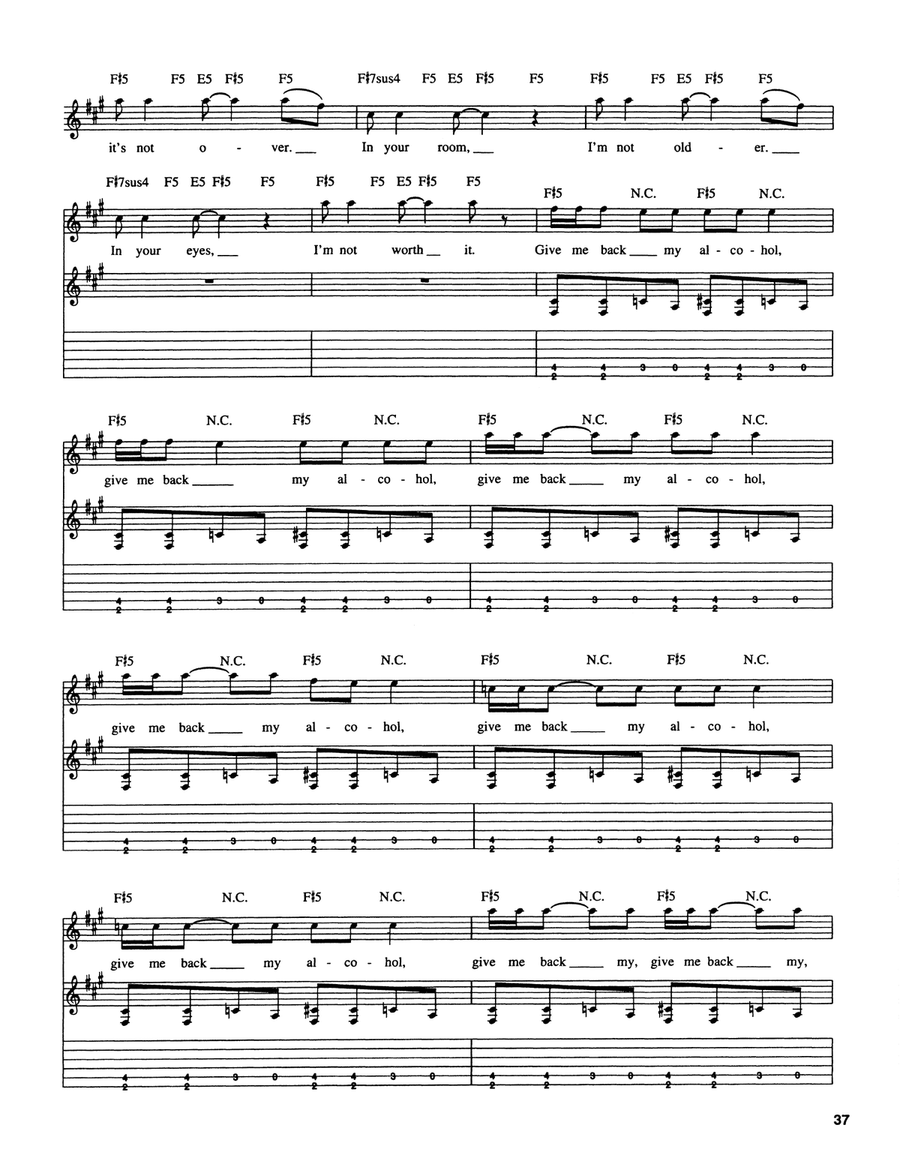 Scoff Scoff Acoustic Guitar scores gallery preview page 2