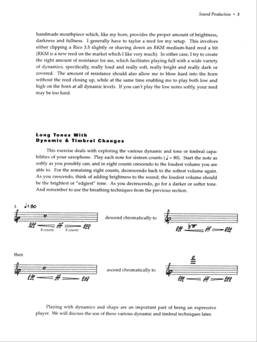 Playing The Saxophone Saxophone scores gallery preview page 5