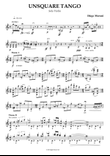 Unsquare Tango for Solo Violin