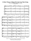 It Don't Mean A Thing (If It Ain't Got That Swing) mini preview