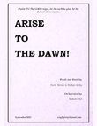 Arise to the Dawn - SATB Christmas Anthem
