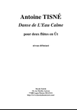 Antoine Tisné: Danse de L'Eau Calme for two flutes