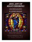Jesu, Joy Of Man's Desiring (for String Quartet and Piano)
