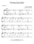 Christmas Time Is Here (arr. Eric Baumgartner)