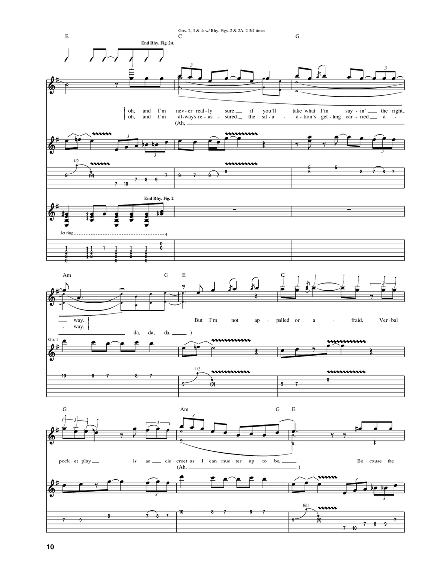 Galaxie Galaxie Acoustic Guitar scores gallery preview page 3