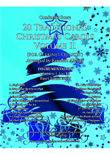 20 Traditional Christmas Carols Volume II (for Clarinet Quartet) mini preview