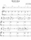 Rachel's Song