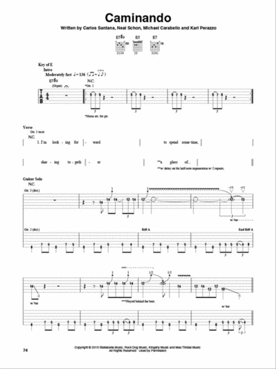 Santana - IV scores gallery preview page 4