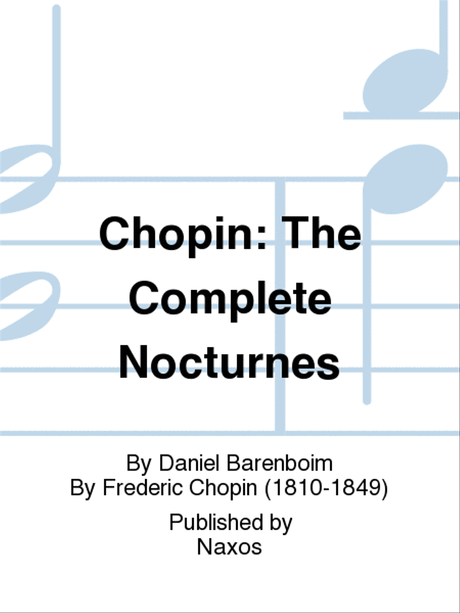 Chopin: The Complete Nocturnes Listening CD scores gallery preview page 1