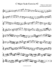 C Major Scale Exercise #2