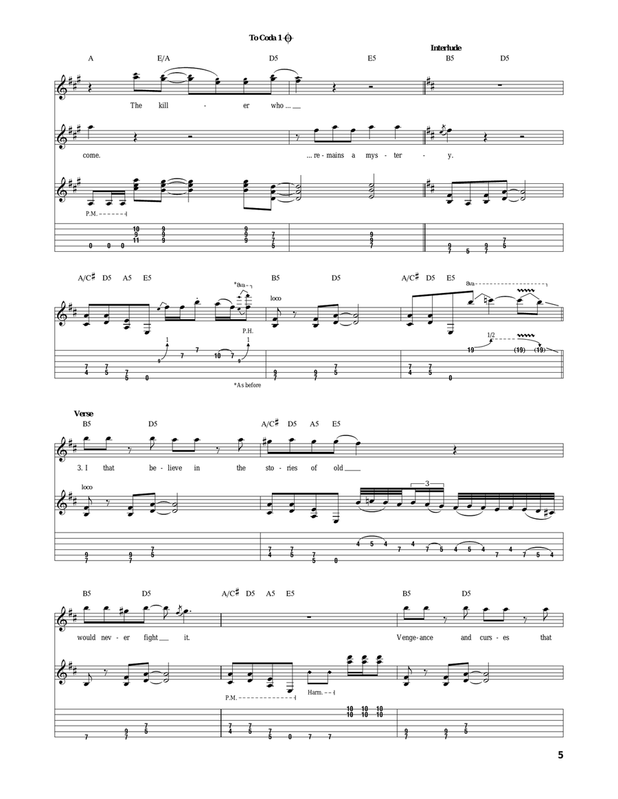 Little Dolls Little Dolls Acoustic Guitar scores gallery preview page 5