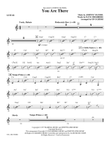 You Are There - Guitar