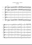 W.A. Mozart Le Nozze di Figaro (The Marriage of Figaro) SINFONIA for Clarinet Choir Conductor score