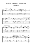 Villancico de navidad Christmas Carols Guitar score