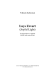 Joyful Light for mixed choir a cappella (SATB)