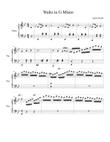 Waltz in G minor