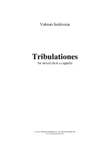 Tribulationes for mixed choir a cappella